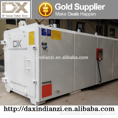 wood dryer machine uniform heating,no cracking,fast drying HF vacuum dryer